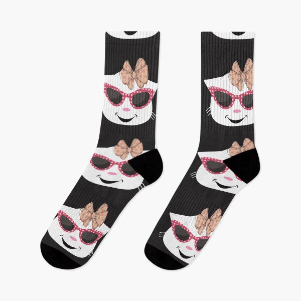 Item preview, Face of cute kitty with glasses. Cat with glasses and style. designed and sold by EMIPRINCESS.