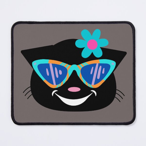 Item preview, Face of cute kitten with colored glasses. designed and sold by EMIPRINCESS.