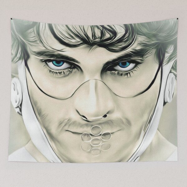 Item preview, Will Graham with Mask Monochrome Charcoal designed and sold by orionlodubyal.