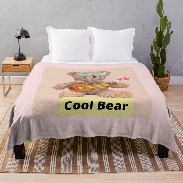 Item preview, Cool bear with shades and guitar designed and sold by LGMmugsdesign.