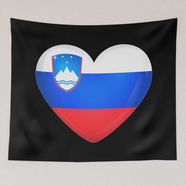 Item preview, My heart is in Slovenia, Love Slovenia. designed and sold by ArtIsParty.