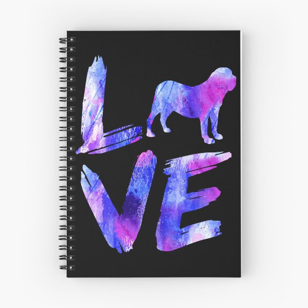 Item preview, Fila Brasileiro Dog Love Watercolor Design designed and sold by rafaeltto.