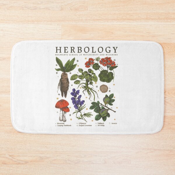 Item preview, Herbology Plants Magic Wizard Witchcraft School Plants Botanical Herbology Botanical Gardening Gift designed and sold by Afifakhanem.
