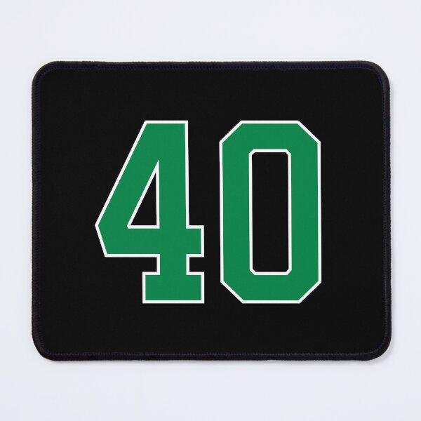 Item preview, 40 number, green lucky sports forty designed and sold by ArtIsParty.