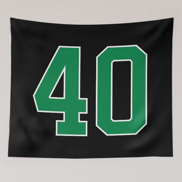 Item preview, 40 number, green lucky sports forty designed and sold by ArtIsParty.