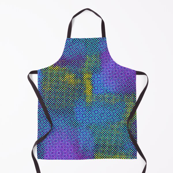 Item preview, Pastel Patchwork Halftones Abstract Pattern Design designed and sold by AMSonArt.
