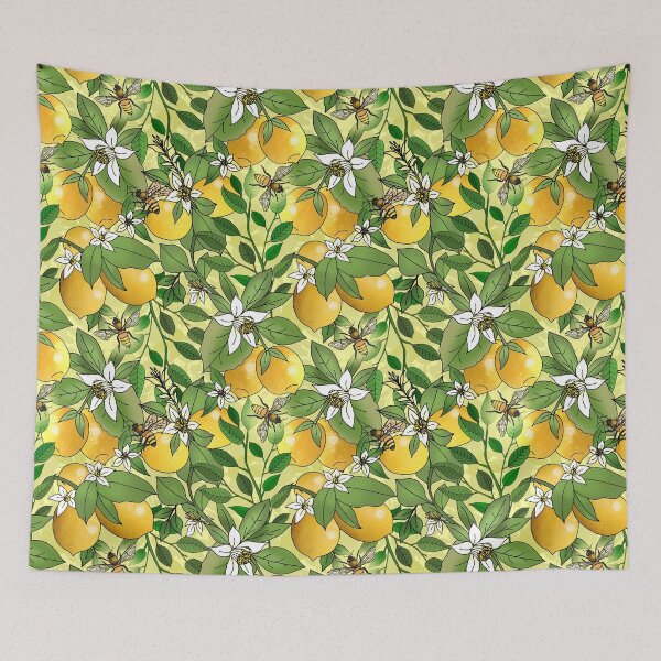 Item preview, Honey Lemon Grove  designed and sold by IrishVikingDesigns.