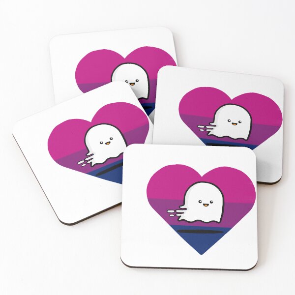 Item preview, Bi Ghost Heart designed and sold by MNahary.