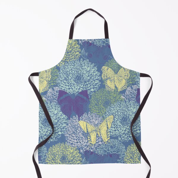 Item preview, Dahlias and Butterflies Pattern designed and sold by SofiaAlves.