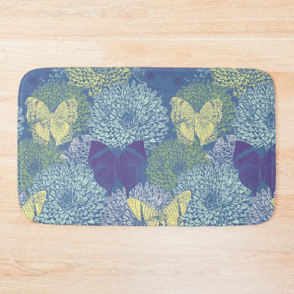 Item preview, Dahlias and Butterflies Pattern designed and sold by SofiaAlves.