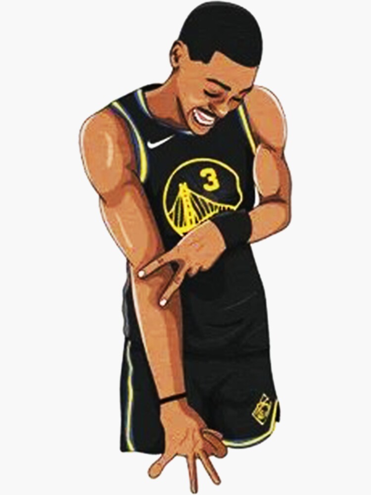 "Jordan Poole " Sticker by TracyGArtwork Redbubble