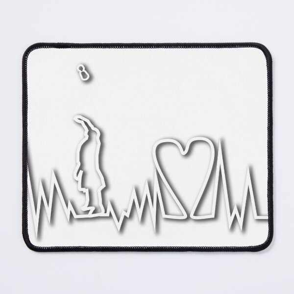 Item preview, Weight over bar heartbeat designed and sold by Insaneluck.