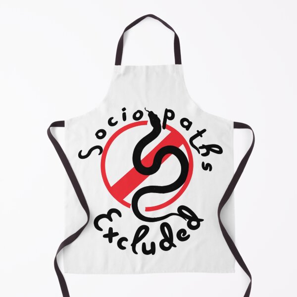 Item preview, Sociopaths Excluded - not so subtle T's big logo  designed and sold by SpArtk.