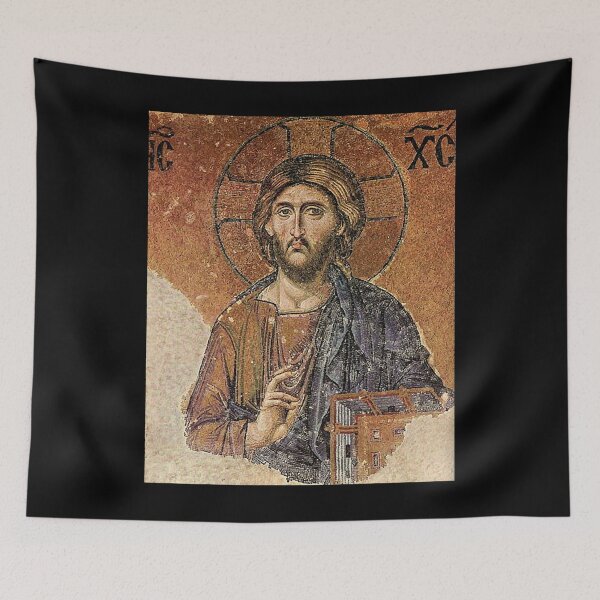 Item preview, Who Loves Basket Christ Pantocrator Awesome Photographic designed and sold by Gabrielsawyer12.