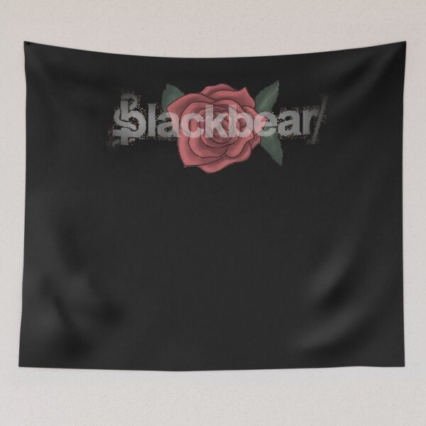 Item preview, Blackbear logo with faded rose classic t shirt designed and sold by MichaelKlunk01.