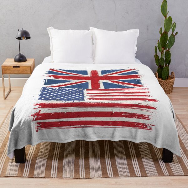 Item preview, USA and Uk Flag designed and sold by Islanr.