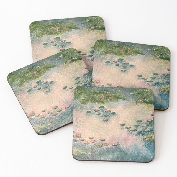 Item preview, Impressionest Mirror Pond designed and sold by Lylabean22.
