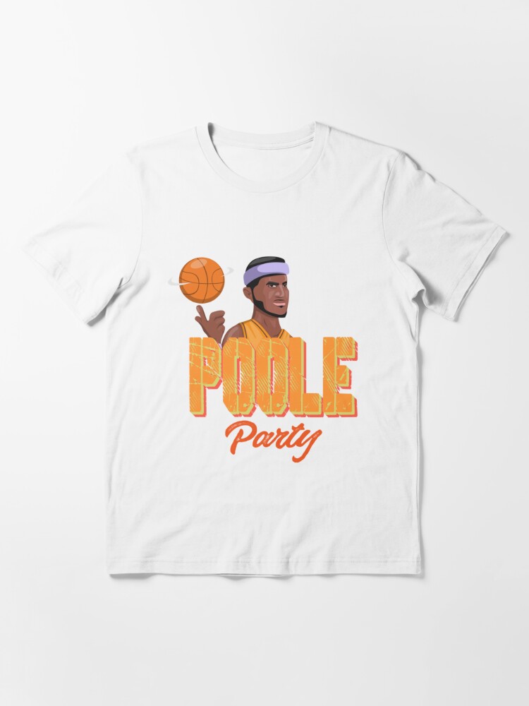 jordan poole - poole party shirt warriors  Essential T-Shirt for Sale by  TracyGArtwork
