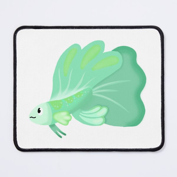 Item preview, beta green fish designed and sold by CeceRaven08.