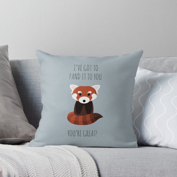 Item preview, Red Panda Thinks You're Great designed and sold by petegrev.