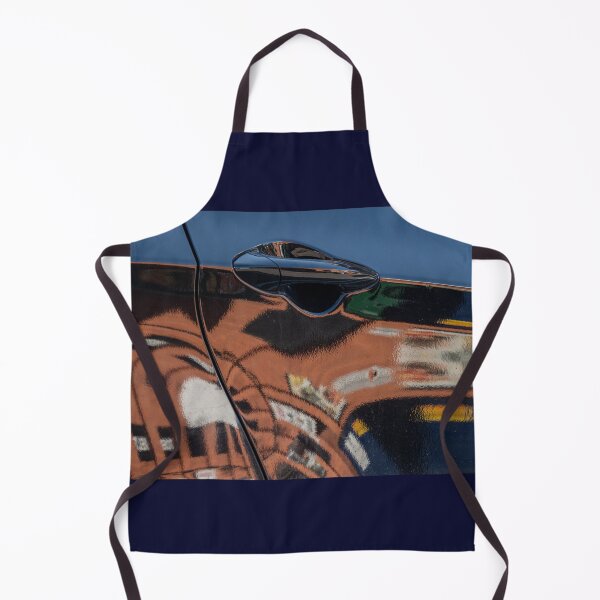 Item preview, Reflections on a Car on a Blue Sky Day designed and sold by Gerda Grice Photography.