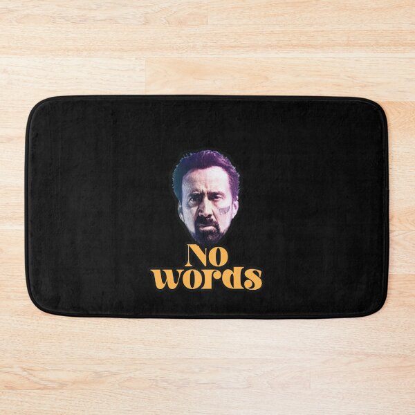 Item preview, No Words - Nicolas Cage Classic T-Shirt designed and sold by TomHildebrand.