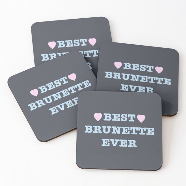 Item preview, best brunette ever gift     designed and sold by Hotteesdesigns.