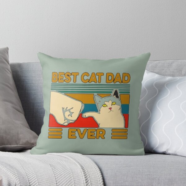 Item preview, Vintage Best Cat Dad Ever   designed and sold by Hotteesdesigns.