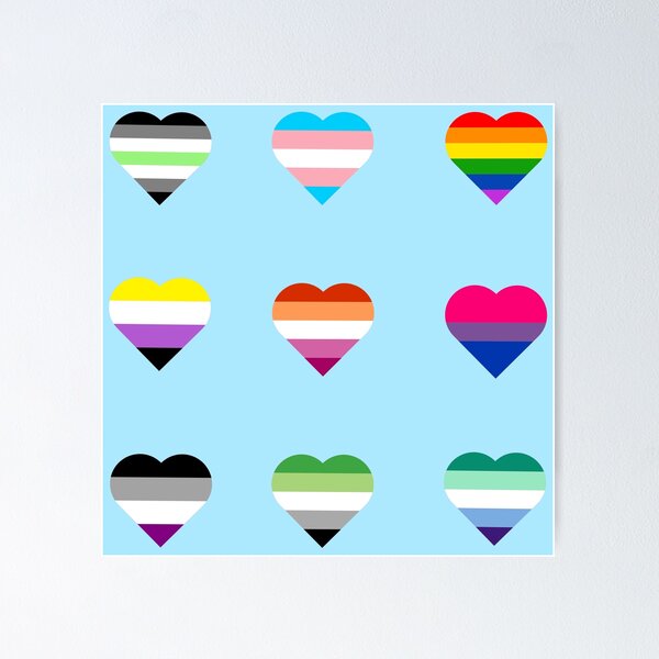 Pride Flag Progress Poster