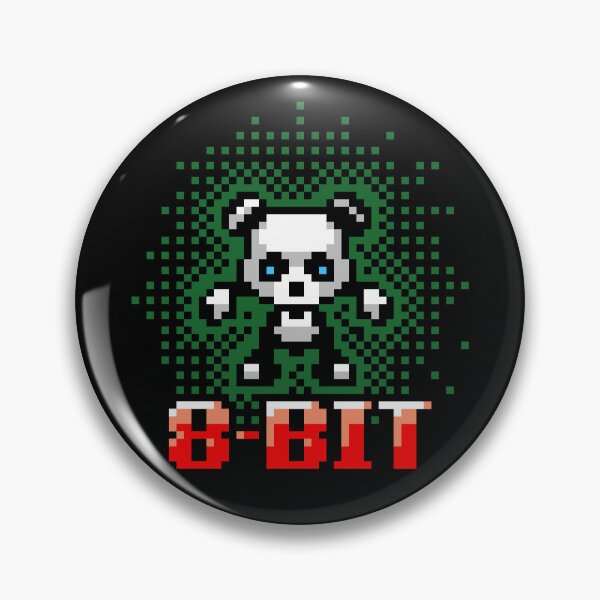 Item preview, Retro Panda Pixel Art designed and sold by PhilthyT.