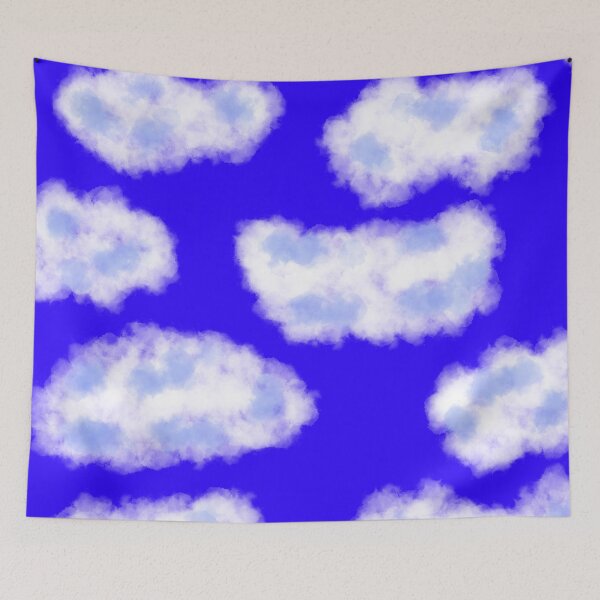 Item preview, Clouds pattern, Blue designed and sold by SariePhotograph.