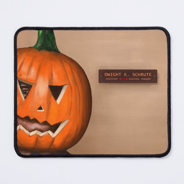 Item preview, Pumpkin Head Dwight Schrute  designed and sold by rishikiran28.