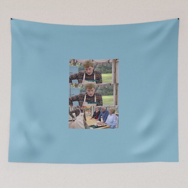 Item preview, James Acaster Great British Bake Off  Classic T-Shirt designed and sold by DennisMeier.