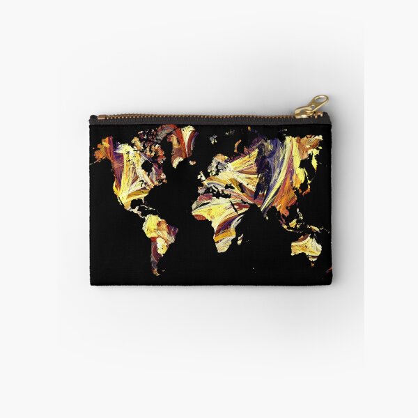 Item preview, Marbled world map designed and sold by adiosmillet.