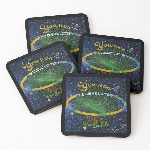 Item preview, You Won - the Cosmic Lottery Make it worthwhile  Do it for Earth designed and sold by SpArtk.
