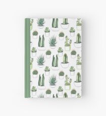 Watercolour cacti & succulents Hardcover Journal