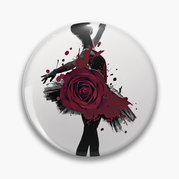 Item preview, Ballerina with a rose dress Art design  designed and sold by M-Infinite.
