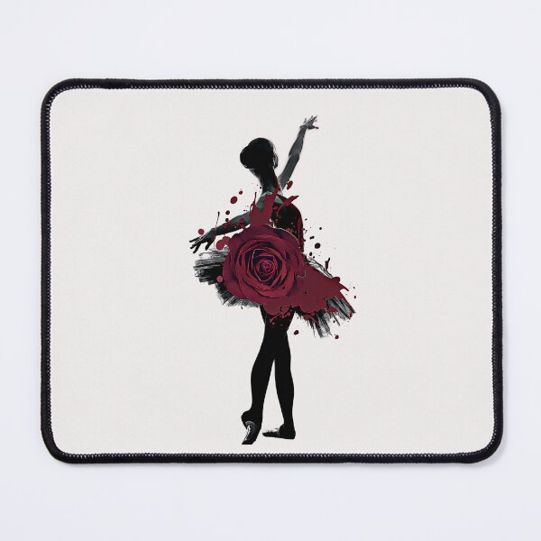 Item preview, Ballerina with a rose dress Art design  designed and sold by M-Infinite.