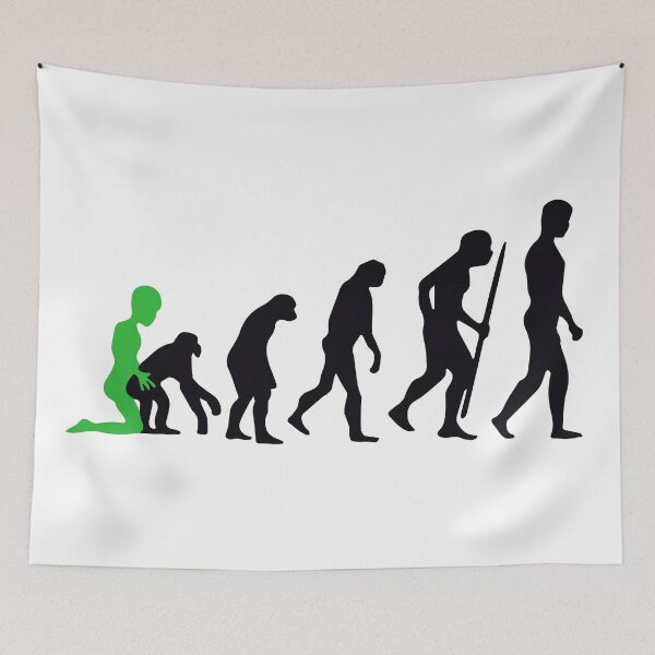 Item preview, Alien Evolution designed and sold by CylinderOfMeat.