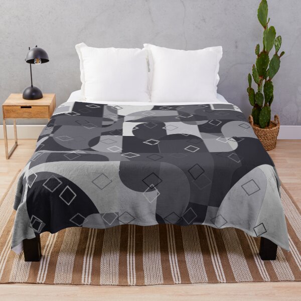 Item preview, Distressed Grey Geometric designed and sold by Sharon Schwalbe.
