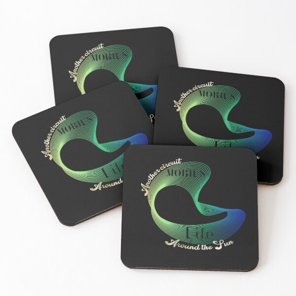 Item preview, Another Circuit around the sun Birthday T Shirt Mobius Life  Do it for Earth Purple and Teal Edition  designed and sold by SpArtk.