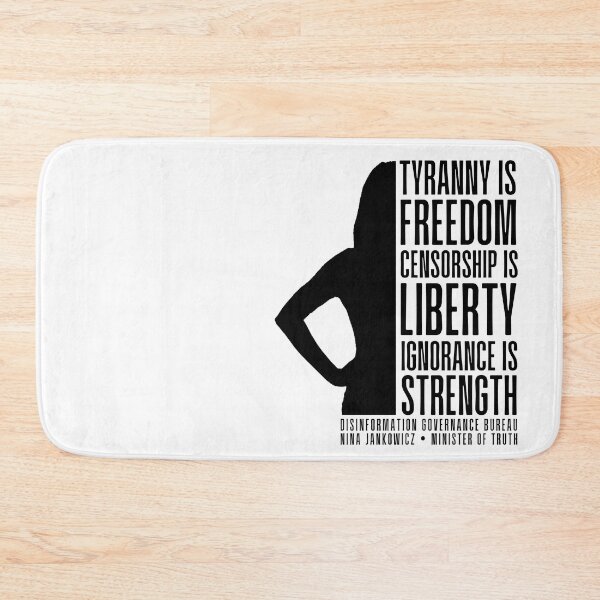 Item preview, Disinformation Governance Bureau • Nina Jankowicz, Minister of Truth designed and sold by amuseXpress.
