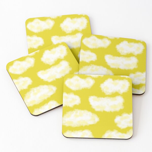 Item preview, Clouds pattern, Yellow designed and sold by SariePhotograph.