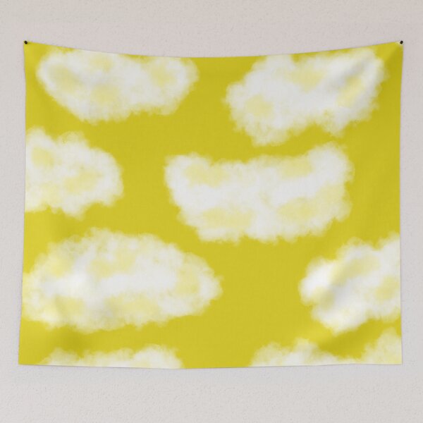 Item preview, Clouds pattern, Yellow designed and sold by SariePhotograph.