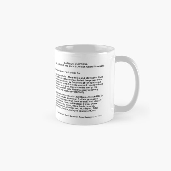 Carrier, Universal - MUG Classic Mug