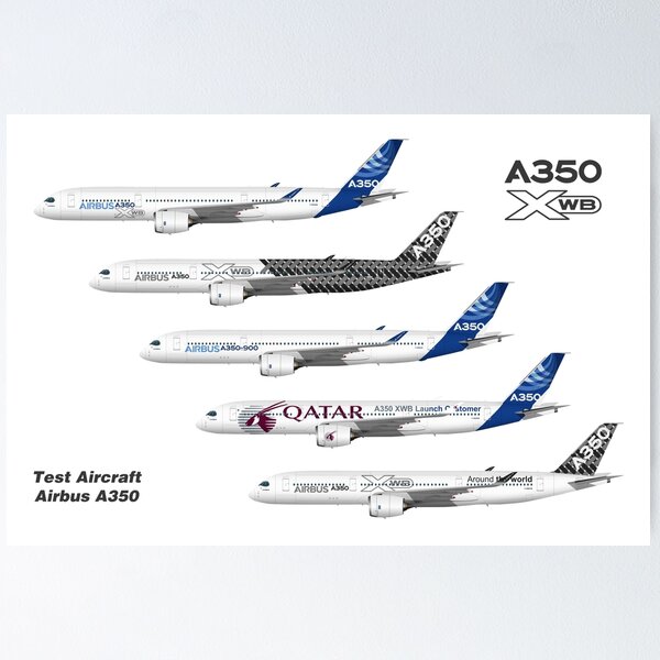 Airbus A350 Posters for Sale | Redbubble