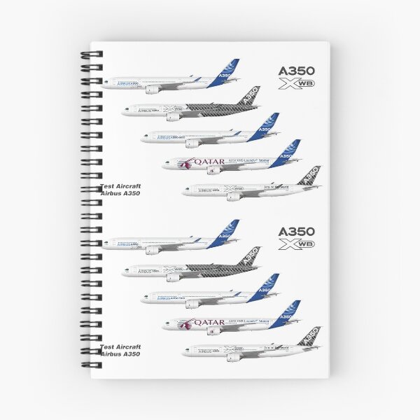 Item preview, Airbus A350 Test Aircraft Fleet Illustration designed and sold by Steve H Clark.