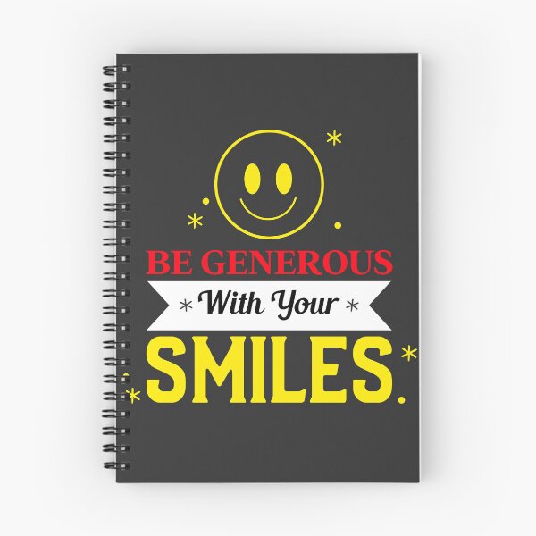 Item preview,  BE GENEROUS WITH YOUR SMILES designed and sold by DoubleDSD.