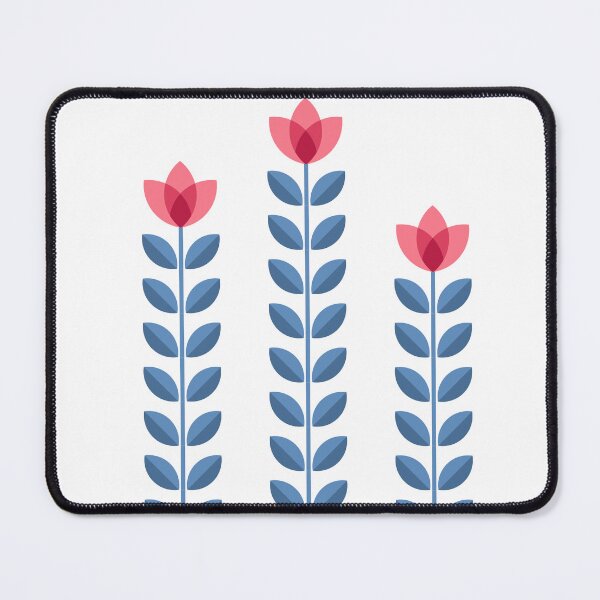 Item preview, Scandinavian flowers 05, seamless pattern with long stems designed and sold by Slanapotam.