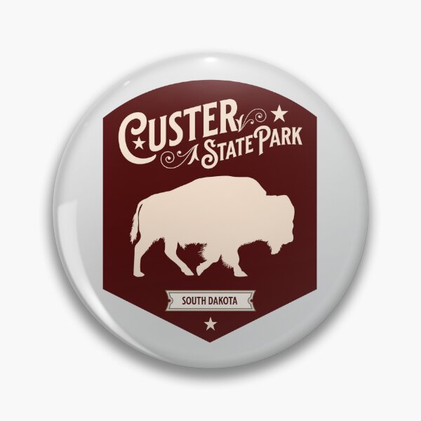 Item preview, Vintage Bison Custer State Park Black Hills South Dakota designed and sold by CattlettArt.